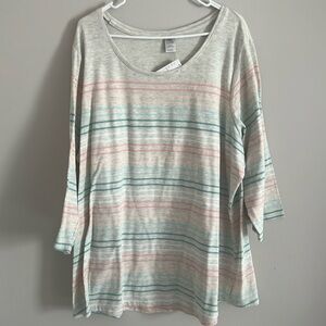 Multi colored long sleeve shirt